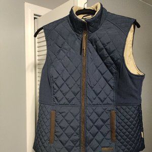 Ladies Navy Blue Vest